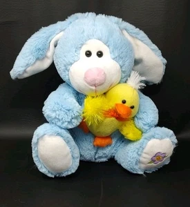 Goffa Intl Osterhase & Ente Animatronic Plüsch Bunny Hop *siehe Video* Ohrausgabe - Bild 1 von 12