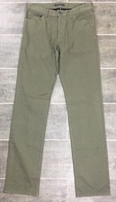 Theory Men's Straight Jeans Pants Size 29 Haydin Enz Olive Green J1376