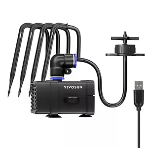 VIVOSUN FlexFeed Drip Irrigation Kit, 4W Automatic Irrigation System with Pump - Picture 1 of 7
