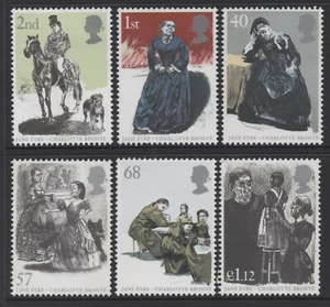 Great Britain 2005 Charlotte Bronte set of 6 MUH - Picture 1 of 1
