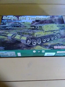 Dragon Sd.KFz 184 Ferdinand tank destroyer plastic model kit in 1/35 scale new - Picture 1 of 7