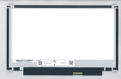 CMO Innolux N116BGE-EA2 REV.C2 Top/Bottom Tabs Matte HD 1366x768 LCD LED Screen - Image 1 of 4