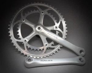 Shimano Dura Ace FC 7410 Crank / 172,5 mm / 53 39 T / 1996 / Titanium Bolt 7402 - Picture 1 of 20