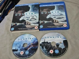 Dunkirk (Blu-ray, 2017, 2-Disc Set) Slipcover, REGION B (UK), Christopher Nolan  - Foto 1 di 4