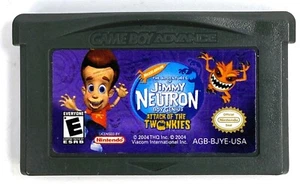 SOLO CARTUCHO DE VIDEOJUEGO NINTENDO GBA JIMMY NEUTRON ATTACK OF THE TWONKIES - Imagen 1 de 2