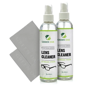 Linsenreiniger - Grüne Eiche Premium Linsenreiniger Spray (8oz 2er-Pack) - Bild 1 von 6
