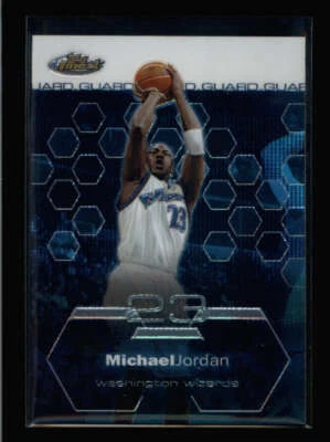 MICHAEL JORDAN 2002/03 TOPPS FINEST #100 BASE CARD (READ) FC8782 - Image 1 of 2