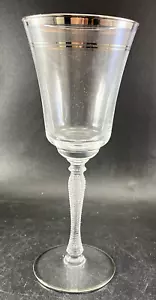 Copa de cristal 8-1/4" platino ribete - Imagen 1 de 6