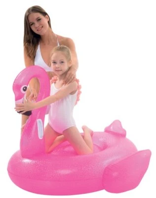 Schwimmtier Flamingo Pool Spiel Aufblasbar Strand Wasser Kinder Schwimmspielzeug - Bild 1 von 2