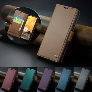 Para Google Pixel 9 Pro XL, Genunie Caseme Retro Abatible Cuero Billetera Estuche Cubierta - Imagen 1 de 32