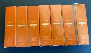 LOT OF 7 AVON ANEW VITAMIN C BRIGHTENING SERUM 0.23 FL OZ - Picture 1 of 5