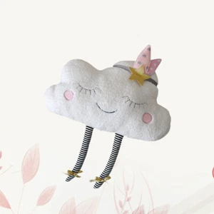 Lovely Cloud Throw Pillows Party Bag Filler Plush Stuffed Doll - Picture 1 of 8