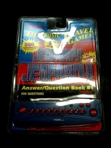 Tiger Travel Games Jeopardy 500 Questions Ages 8+ - Picture 1 of 1