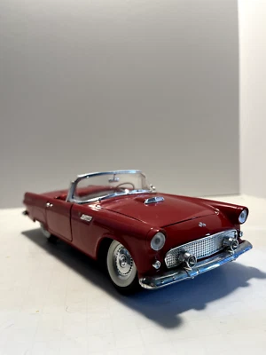 1:18 Revell 1955 Thunderbird with Removable Hard Top; Red Diecast - Image 1 of 4