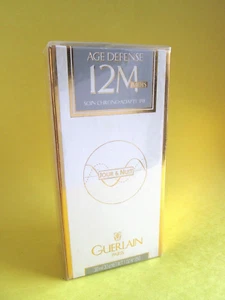 GUERLAIN 1996 VINTAGE AGE DEFENSE 12M TIME RESPONSE CURA GIORNO NOTTE 30 ML 1 OZ - Foto 1 di 4