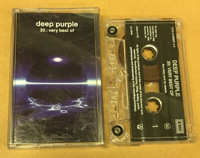 DEEP PURPLE - 30: VERY BEST OF (1998) CASSETTE MADE IN EUROPE - Image 1 of 2