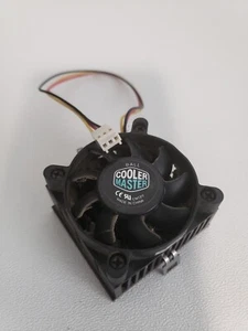 50mm Cooler Master CPU fan w/heatsink socket 7 - Picture 1 of 3