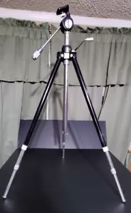Vintage Super Quick-Set Tripod Model EC3 Tripod (Elevator Champ III) - Picture 1 of 17