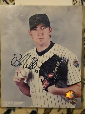 Foto 8X10 firmada a mano por Brandon Webb certificado de autenticidad Arizona Diamondbacks  Foto 1 de 2