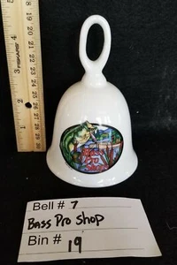 Bass Pro Shop Fishing Collectable Bell Bass Pro Shop Hand Bell (bell-7) - Picture 1 of 3