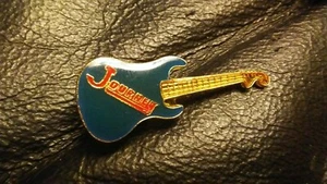 JOURNEY- VINTAGE 80'S GUITAR PIN- ROCK & ROLL- PINS - Picture 1 of 4