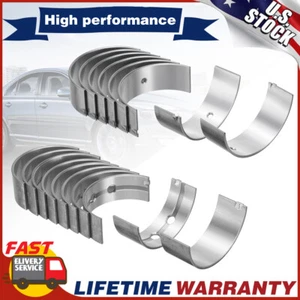 Main & Rod Bearings STD for Toyota 2.7L 1RZ 2RZ 3RZ RZN161 RZN171 RZN191 R - Picture 1 of 12