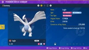 🌌Pokemon Crystal Virtual Console Lugia | Pokemon Scarlet & Violet🌌 100% Legit - Picture 1 of 4