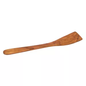 Spatola in legno di olivo lunga 14,56 pollici, spatola WOK in legno - Regali per la casa - Foto 1 di 7