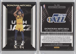 2019-20 Panini Noir Metal Frame Statement Edition /25 Donovan Mitchell #204