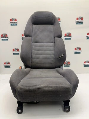 1990-1996 Nissan 300ZX Z32 Front Left Driver Side Cloth Seat Powered Damaged OEM - Image 1 of 4