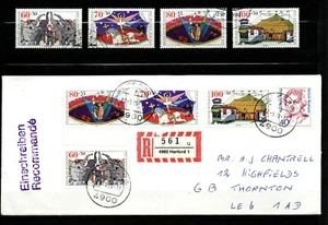 Germany East 1989 Youth Welfare Circus set VFU & first day cover (X577) - Picture 1 of 1