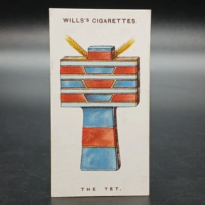 1923 Lucky Charms THE TET Antique Will's Tobacco Cigarette Card - Image 1 of 2