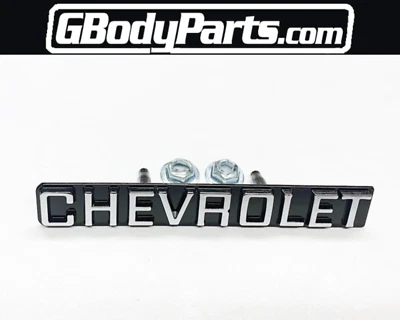 1979 年雪佛兰烧烤徽章制造金属马里布和 El Camino 通用编号 # 14005642 — 第 1/3 张图片