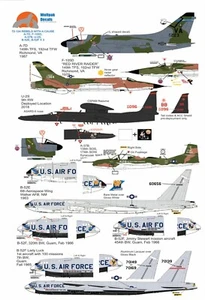 WolfPak Aufkleber 72-124 Rebellen Mit A Cause Thunderchief Lockheed Cessna B52 - Bild 1 von 3