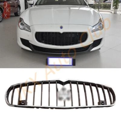 Fit For Maserati Quattroporte 2013-2016 n ABS+Chrome Plating Front Bumper Grille - Image 1 of 4