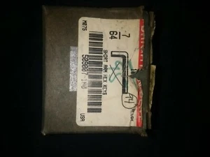 Brighton Best short arm hex keys QTY:94 NA8-01-27 NEW - Picture 1 of 3