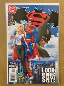 SUPERMAN/BATMAN (2003 SERIES) #9 MICHAEL TURNER/JEPH LOEB- VF+/NM - Picture 1 of 1