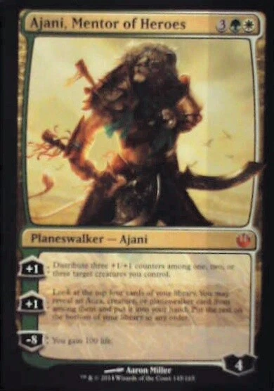 Ajani, Mentor of Heroes - Journey Into Nyx: #145, Magic: The Gathering Nm R239 - Image 1 of 1