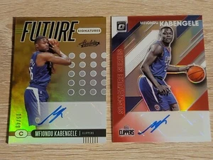 2019-20 MFIONDU KABENGELE Future Signatures /49 & Optic Auto Rookie Autos   - Bild 1 von 5