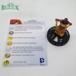 Heroclix Superman and Legion set Wildfire #021 Uncommon figure w/card! - Picture 1 of 1