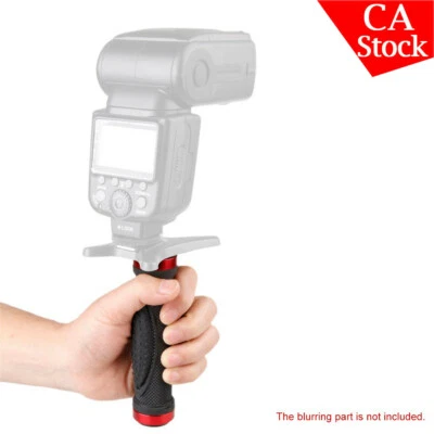 Soporte de agarre de mango de 1/4"" EE. UU. Trípode de mano para Godox AD200 200Pro V860 850 TT685 Foto 1 de 4