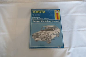 Haynes Toyota 1000 1974-1977 saloon & estate owners workshop manual -NEW - Picture 1 of 2