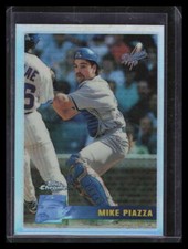 1996 Topps Chrome Refractor 93 Mike Piazza