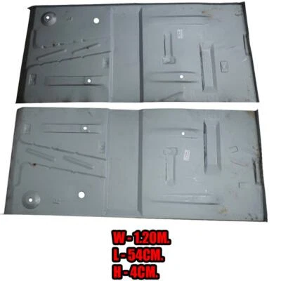 Panel de piso par largo diestro+izquierdo apto para camioneta Toyota Hilux RN20 RN22 RN25 1972-1978 Foto 1 de 4