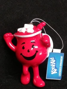 Kool-Aid Mann Kirsche Maskottchen lächelnder Krug Mann Kraft Lebensmittel Lizenziertes Ornament Neu - Bild 1 von 8