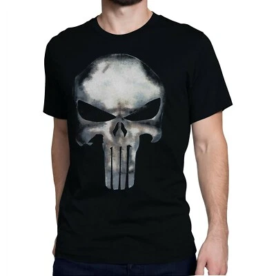 Camiseta Punisher Movie Skull negra - Imagen 1 de 4