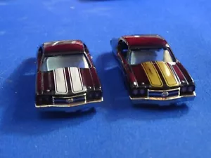 (2) Blems MoDEL MoToRING SOLO CORPI-T-Jet Scala HO Slot Car Aurora RRR #34 - Foto 1 di 8