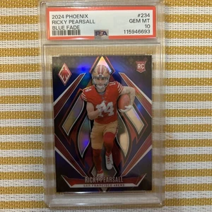 RICKY PEARSALL (POP 1) 225/249 SP 2024 Phoenix BLUE FADE RC 235 PSA 10 GEM MT - Picture 1 of 4