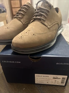 Cole Haan OG Energy One WGOX Farbe Trüffel Nubuk Herrenschuhe Größe 9 Grand 360 - Bild 1 von 6