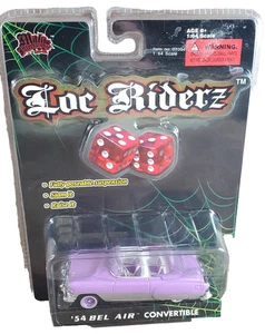 LOC RIDERZ '54 bel air convertible purple 1/64 lowrider - Picture 1 of 10
